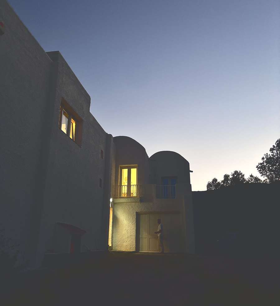 The house at nightfall