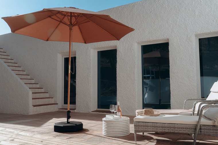 The sun terrace
