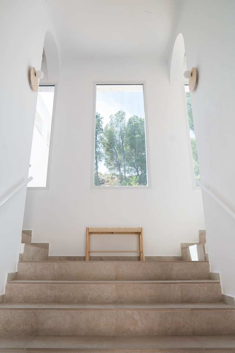 Stairs and light