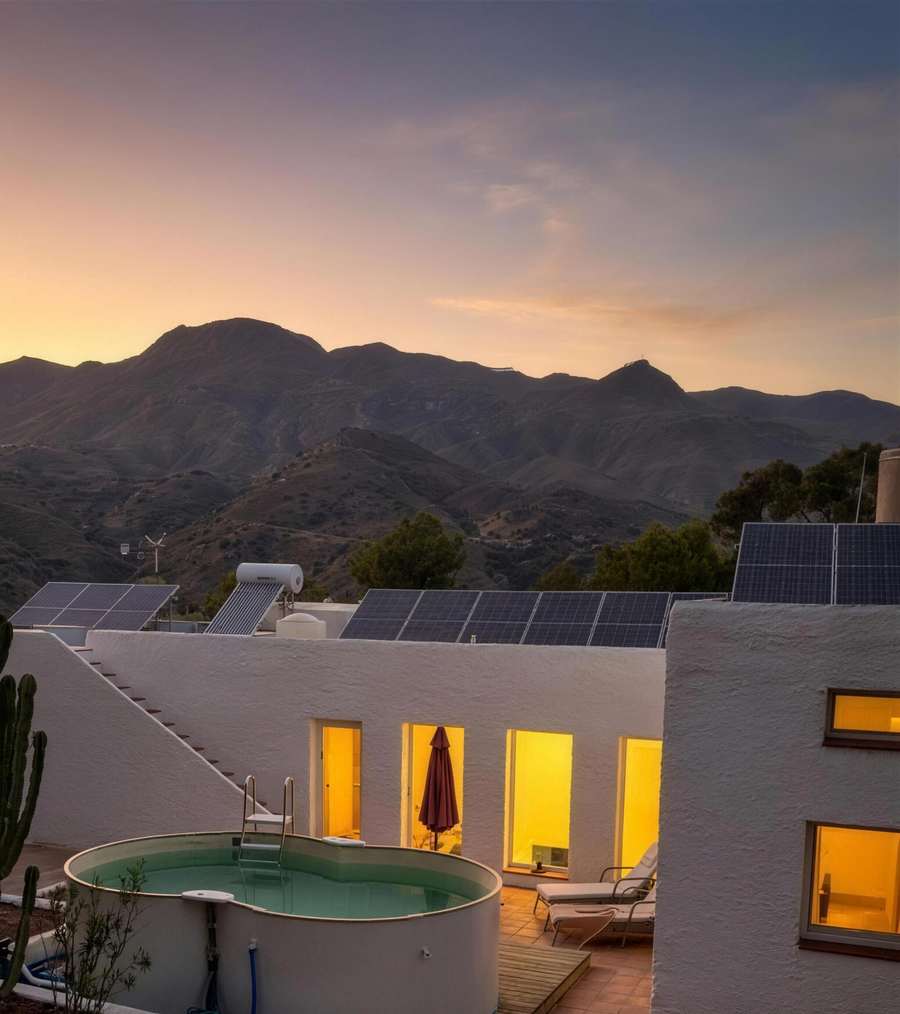 Solar at dusk