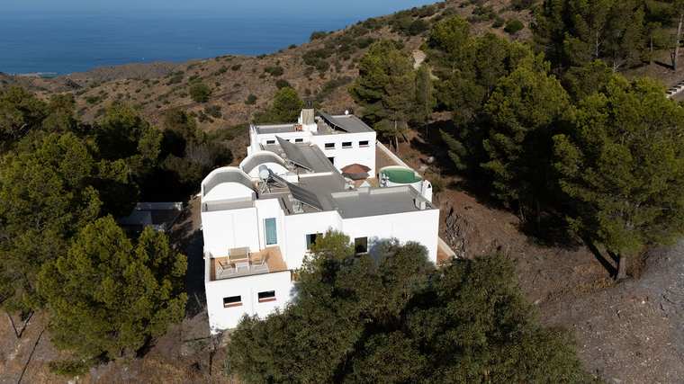 From above